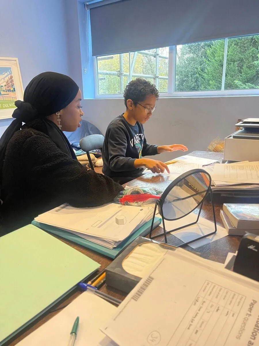 Tuition teaching session